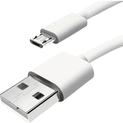 Cabo USB Micro V8 Cabo de carregamento para celular antigo Alto-falante Fones de ouvido