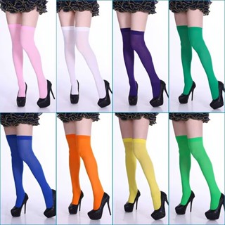 Meia Calça 7/8 Opaca Colorida Acima do Joelho - Diversas Coresde carnaval de Halloween em Oferta na Shopee
