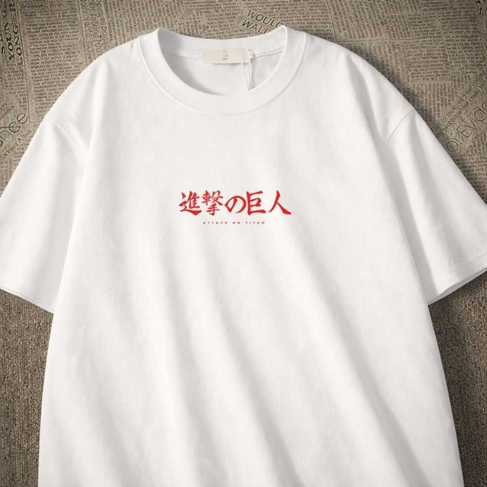 Camiseta Basica Em Algodão Com Estampa Estampa De Anime Frente E Costas Com Diversas Opções De Cores Das Camisetas