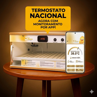Chocadeira Automática 36 Ovos de Galinha + Ovoscópio em Oferta na Shopee