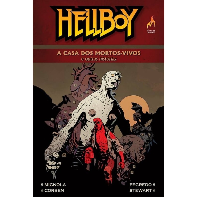 Hellboy a casa dos mortos vivos e outras histórias