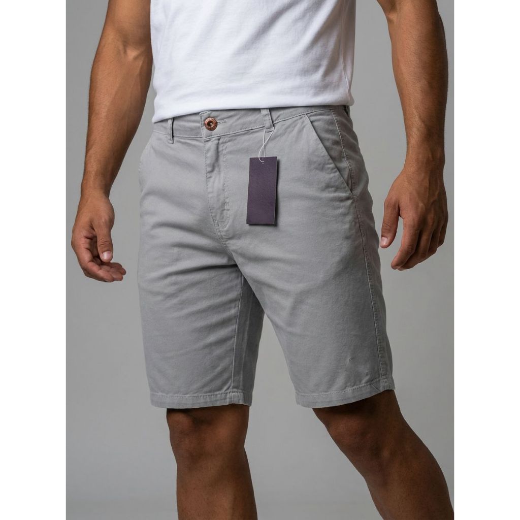 Bermuda Masculina Sarja Premium Slim