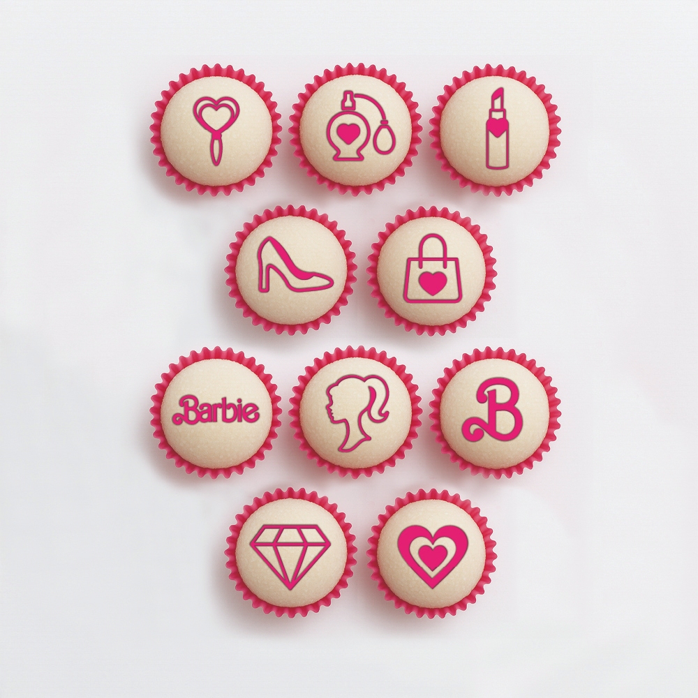 Barbie - Carimbos Para Brigadeiros e Docinhos - Kit com 5 ou 10 unidades - Festa e Confeitaria