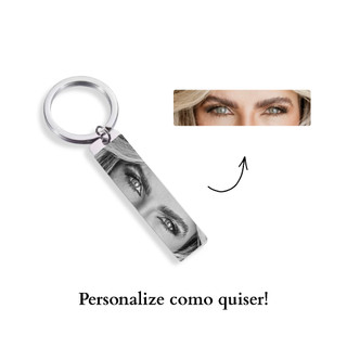 Chaveiro Personalizado Foto Nome Spotify Namorado Casal Lembrança Amizade - Presente com significado
