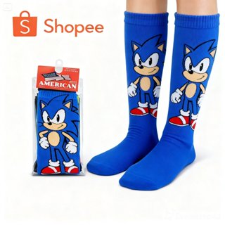 Meia Cano Longo Classic Sonic Unissex TIPO 1 | Confortável e Divertida em Oferta na Shopee