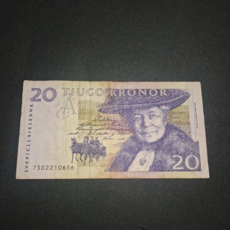Cédula 20 Tjugo Kronor Suécia - MBC