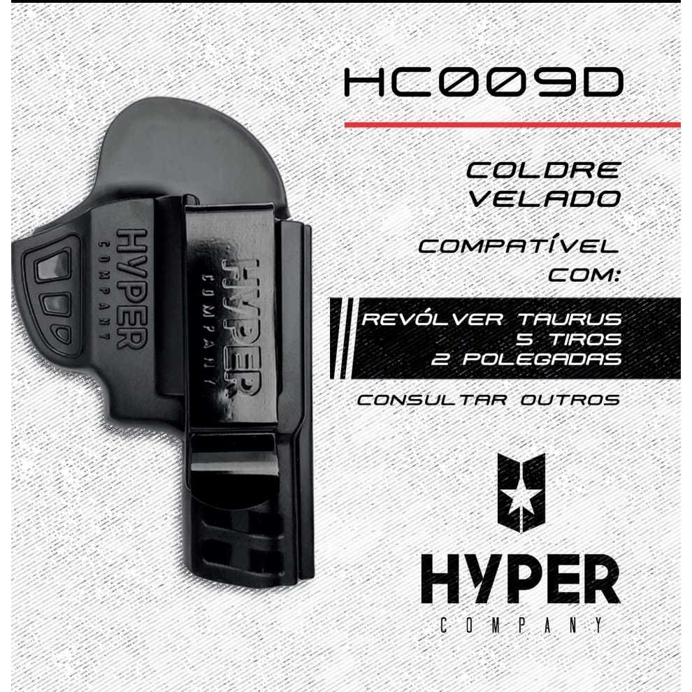 Coldre Velado 5 Disparos 2 Polegadas - Hyper Company