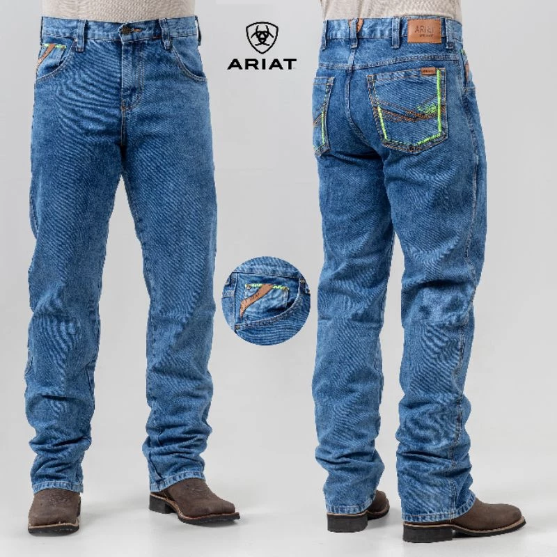 Calça Masculina Country Ariat para Rodeio e Cavalgada — foto 9
