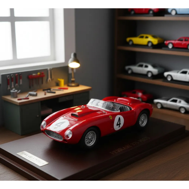 Miniatura Ferrari 375 Plus Collection – Lenda das Corridas em Sua Coleção