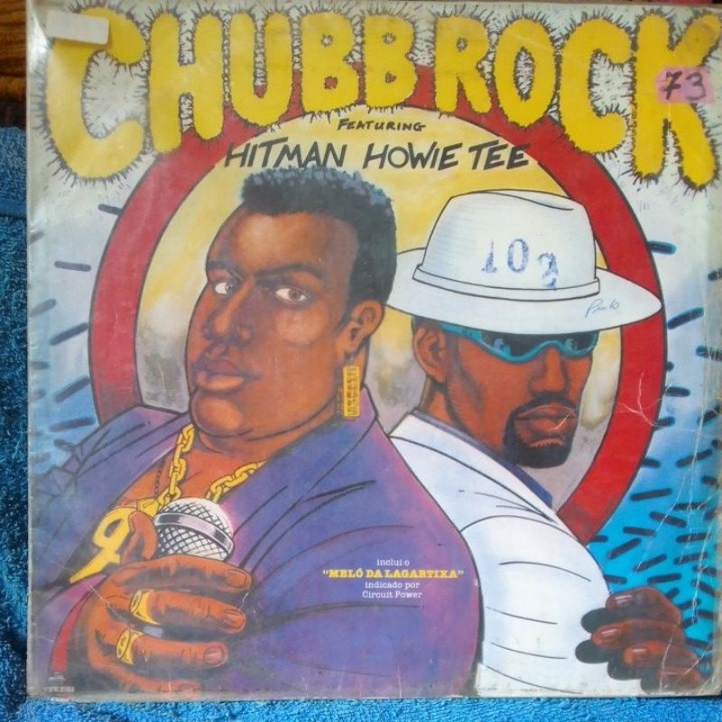 lp vinil - chubb rock dj. innovator / melo da lagartixa black music/