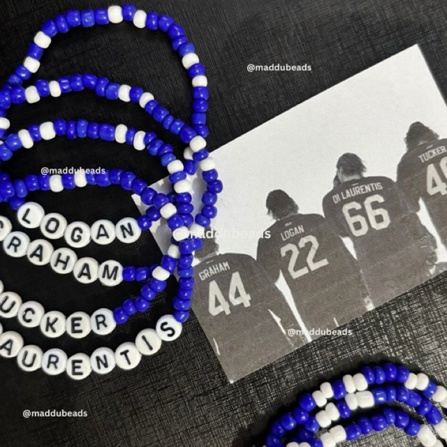Pulseiras Off Campus - Pulseiras de miçangas - Garret Graham, Dean Di Laurentis, John Logan, John Tucker