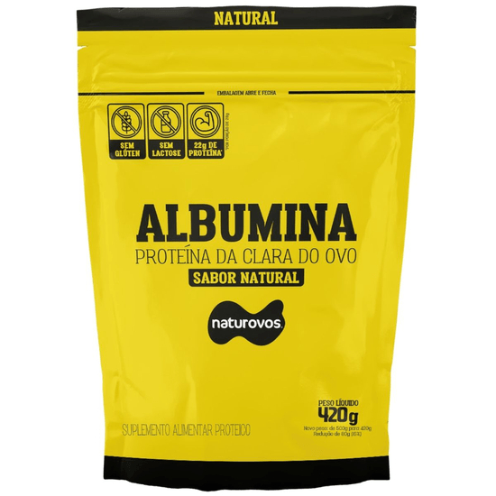 Albumina Pura 420g Natuovos