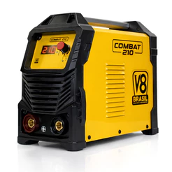 Máquina de Solda COMBAT 210A MMA TIG Lift 220V Inversora Profissional - V8 Brasil