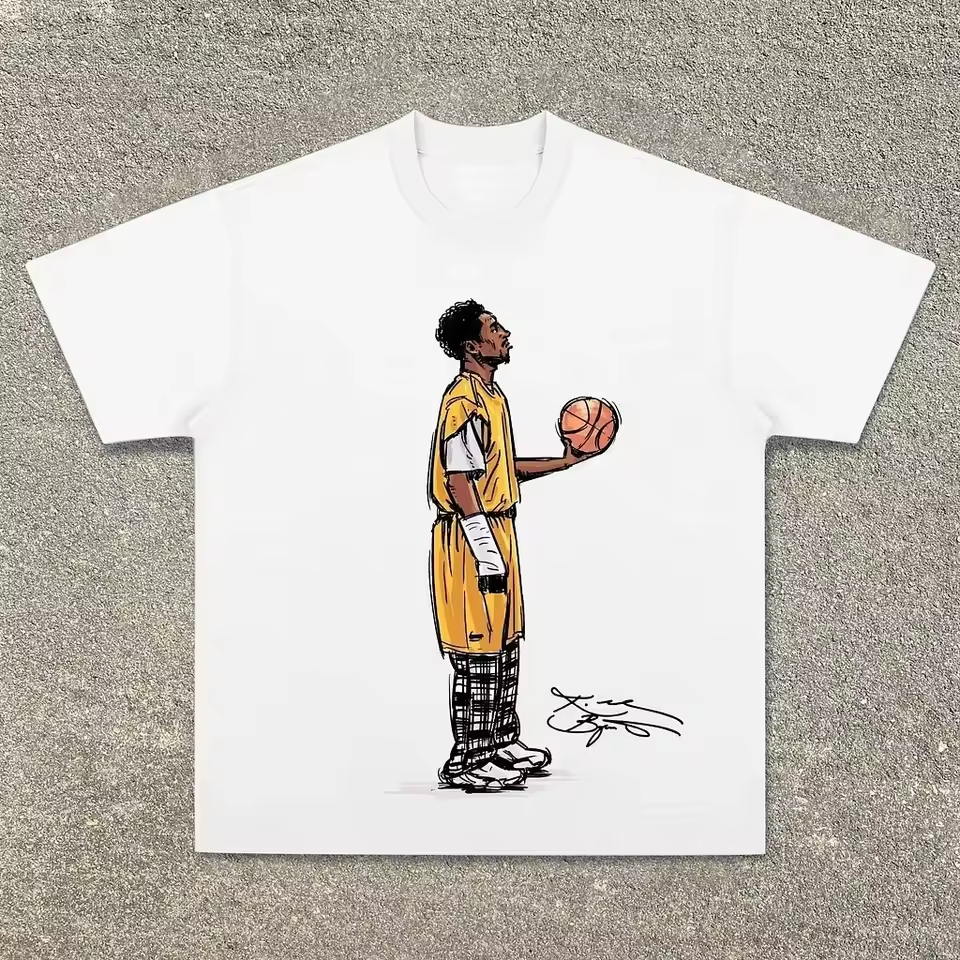 Camiseta Basica e OVERSIZED Kobe Bryant Mamba Negra Bootleg Graphic Tee Queen Unissex
