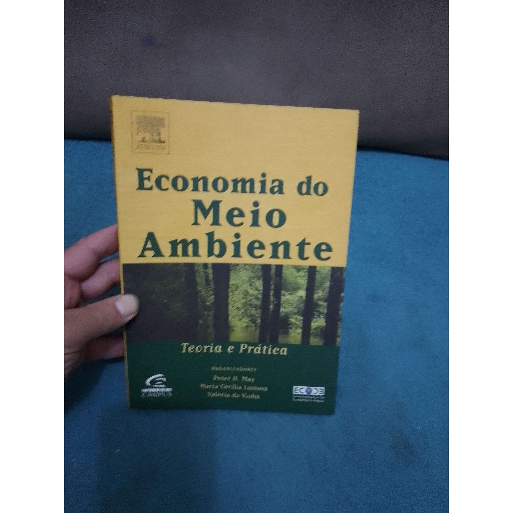 LIVRO, ECONOMIA DO MEIO AMBIENTE, PETER H. MAY