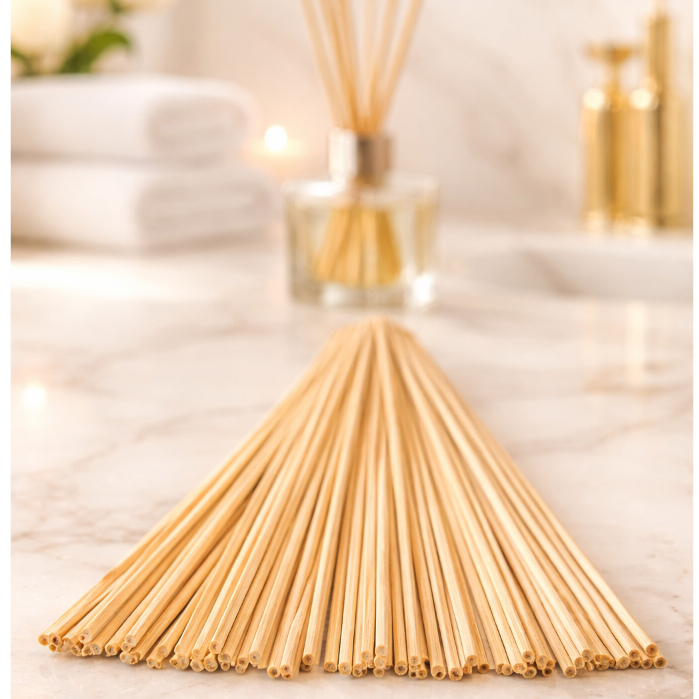 100 Varetas Aromatizadoras Madeira Pinus Bambu 25 CM - Pacote com 100 UNIDADES