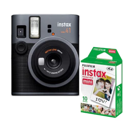 Câmera Fujifilm Instax Mini 41 com Filme de 10 Poses
