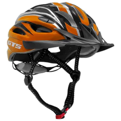Capacete Ciclismo Bike MTB In Mold Com led GTS Com led embutido lançamento