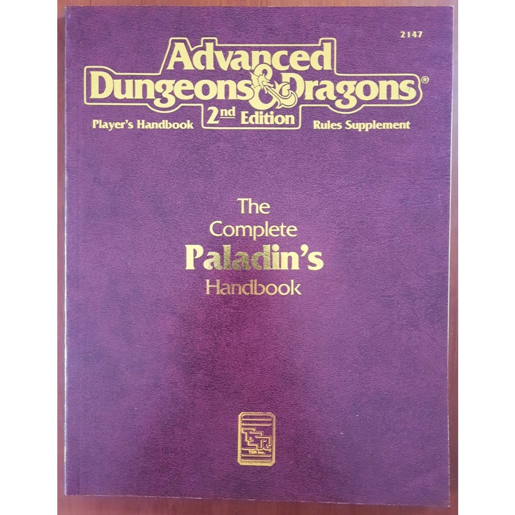 Complete Paladin's Handbook - Advanced Dungeons and Dragons - rpg