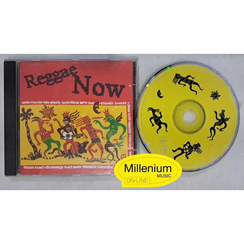 CD Reggae Now 1995 Original Gravadora Colecionador Ótimo Estado