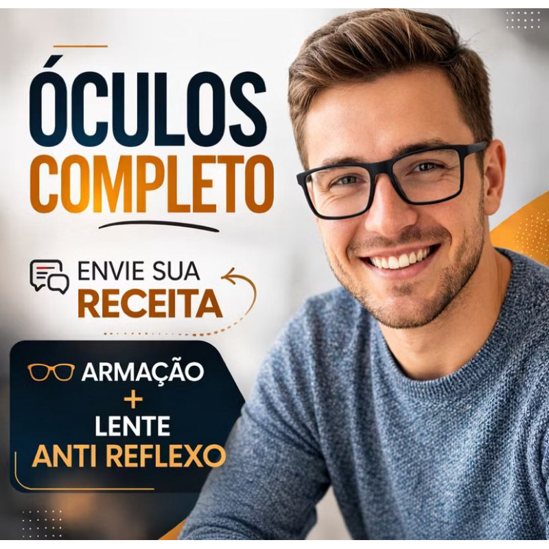 Óculos De Grau Perto/Longe Vista Cansada Unissex