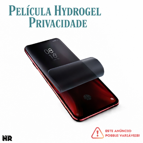 Pelicula Hidrogel Privacidade Anti Impacto Samsung Galaxy S20 / S21 / S22 / S23 / S24 / S25 / S26