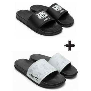 Kit 2 Pares Chinelo Slide com Design Moderno e Confortável