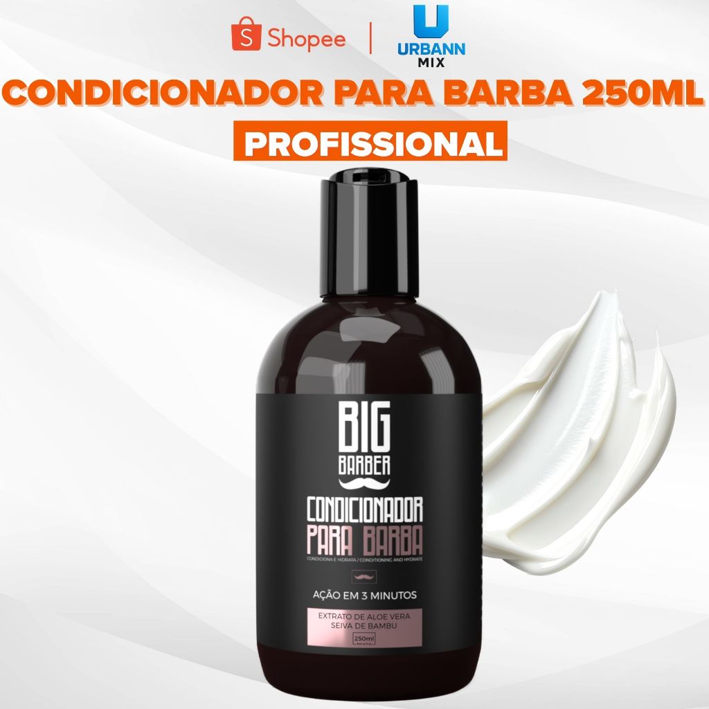 Condicionador Para Barba Big Barber 250ml Profissional