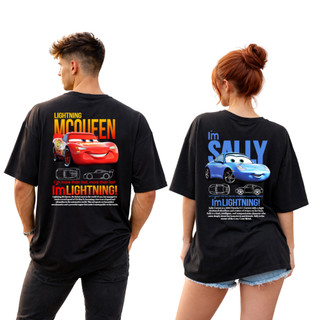 Kit 2 Camisetas Conjuntos De Casal streetwear COUPLE MCQUEEN e SALLY
