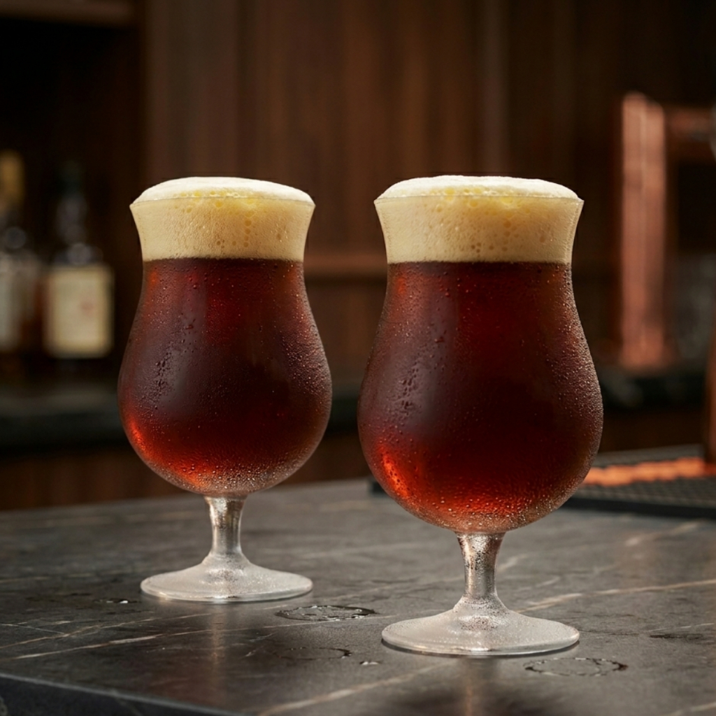 Taças Para Cerveja Double Bock Copos de Cristal para Cerveja 645ml Jogo 2 Peças