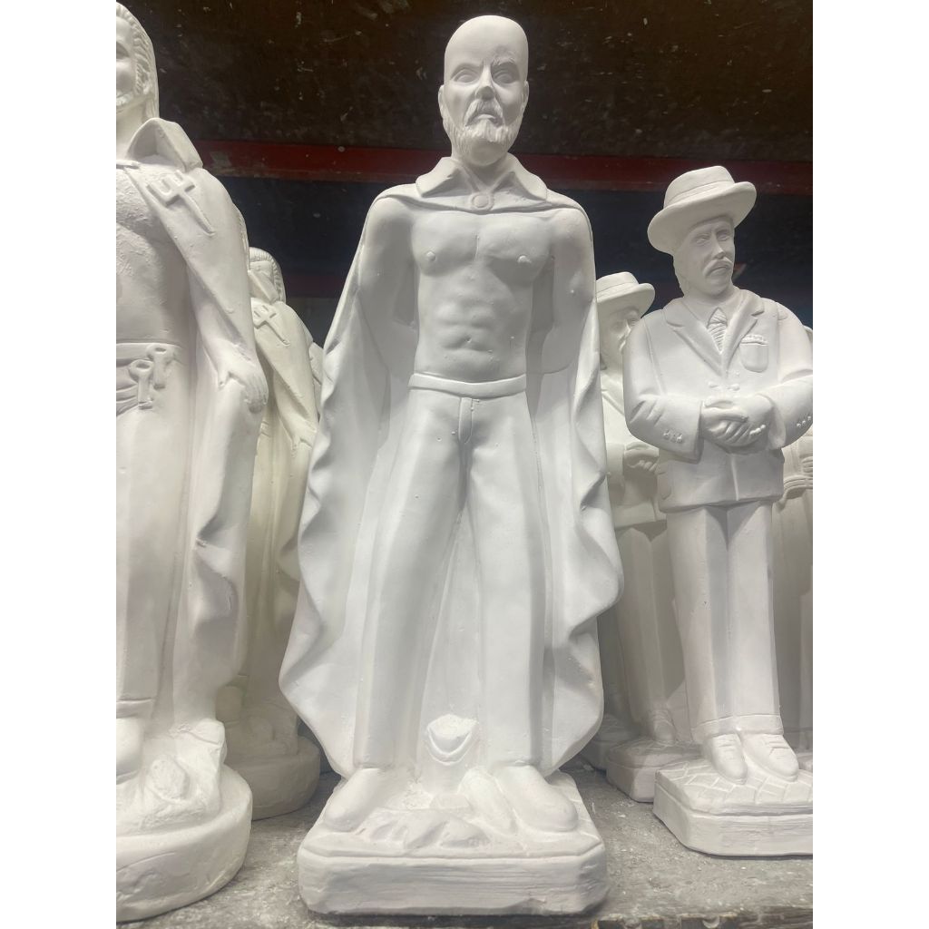 Escultura em Gesso Cru Imagem Exu Marabô 53cm