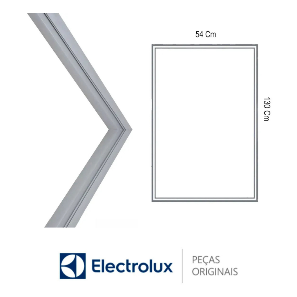 Borracha Gaxeta Geladeira Para Electrolux Re31 54x130