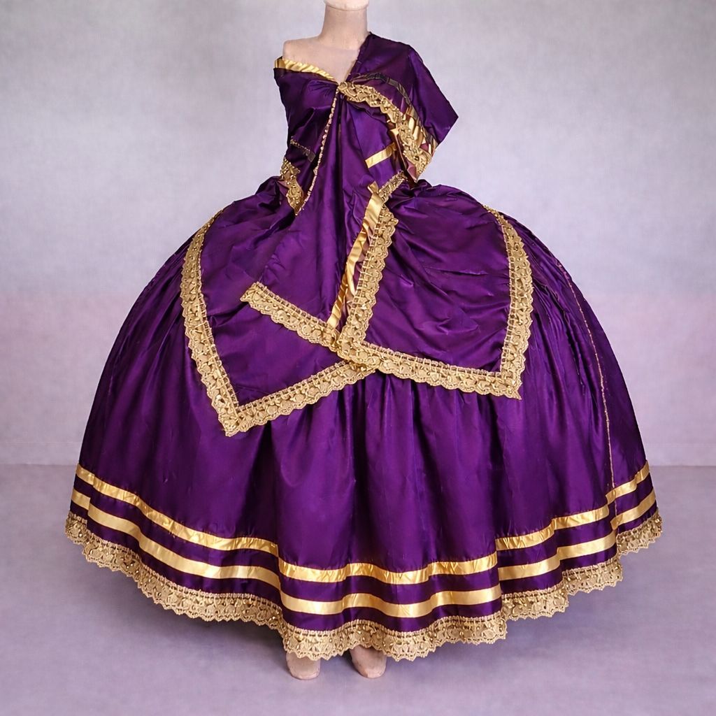 SAIA  ROXO COM DOURADO OU BRANCO - MARIA MULAMBO - ROUPA POMBOGIRA ROXO - BAIANA ROXO CANDOMBLÉ E UMBANDA