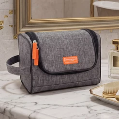 Necessaire Grande com Alça Lateral, Gancho e Divisórias | Jacki Design