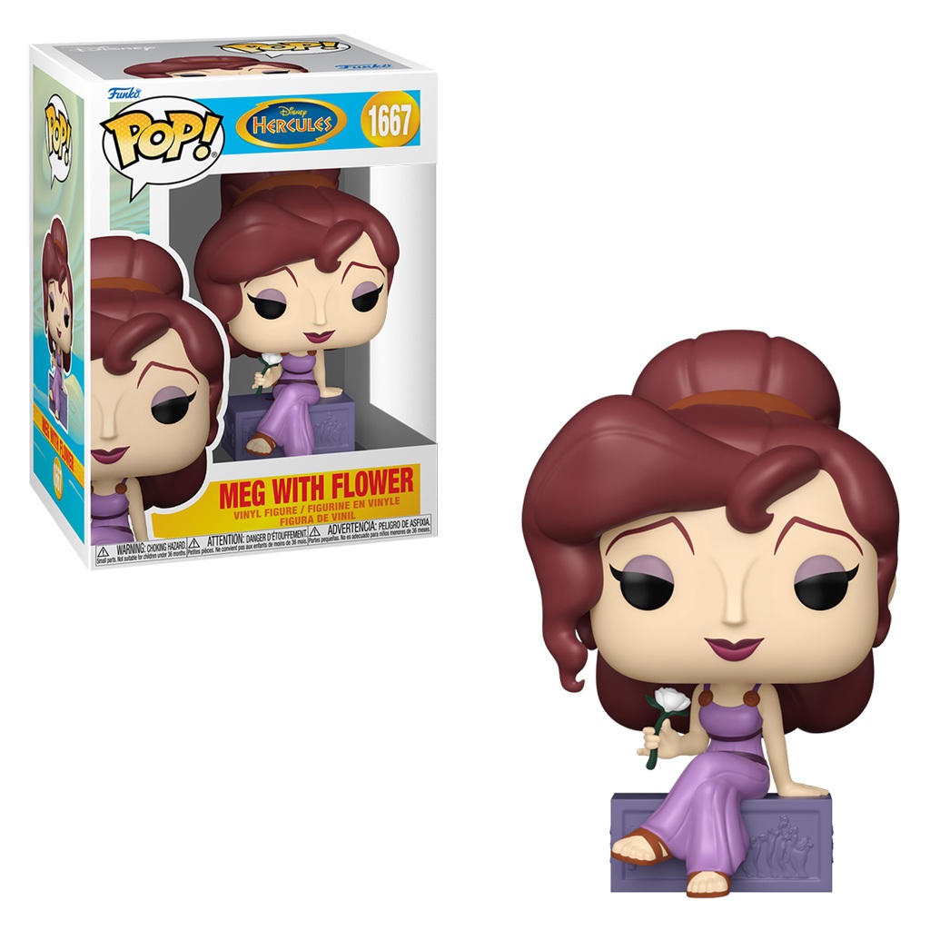 FUNKO POP DISNEY HERCULES S4 MEG W/FLOWER 1667 NOVO ORIGINAL