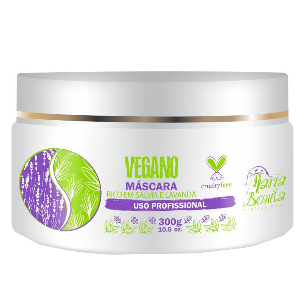 Mascara Hidratação Vegana Maria Bonita Tratamento e Terapia