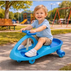 Carrinho de Rolimã Super Car com Led Suporta até 100kg Unitoys Menina e Menino 360
