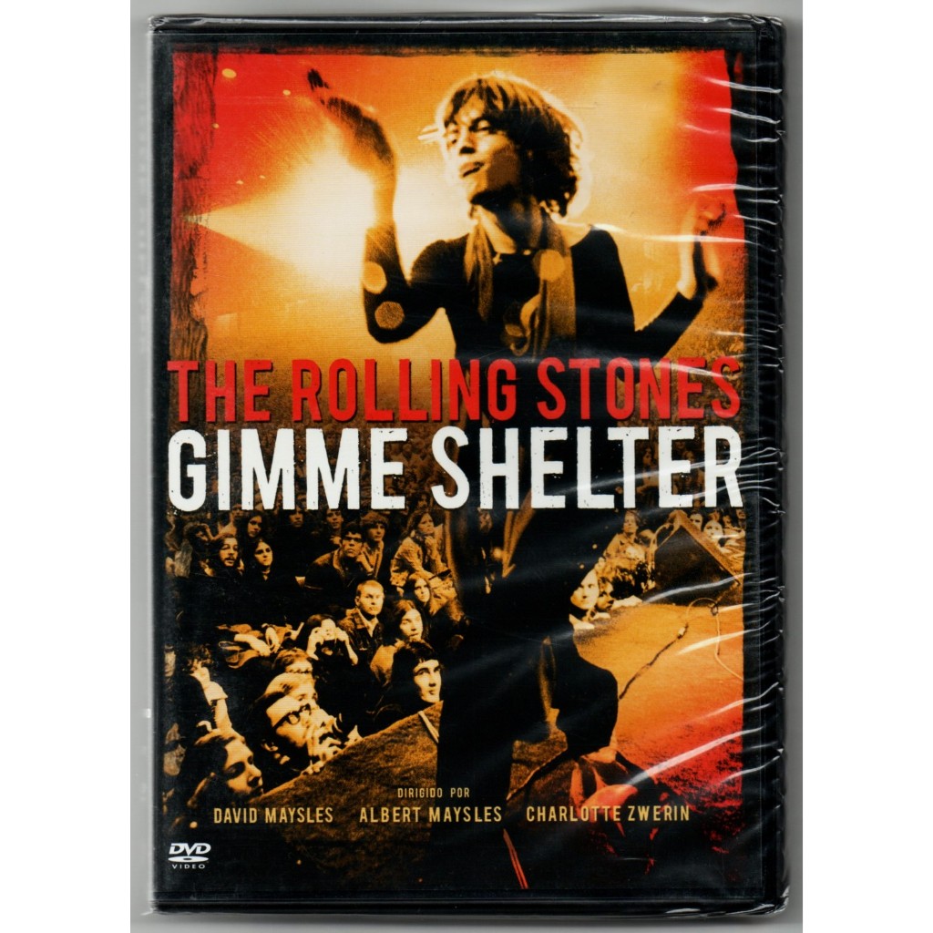 DVD Rolling Stones - Gimme Shelter - Warner - Lacrado