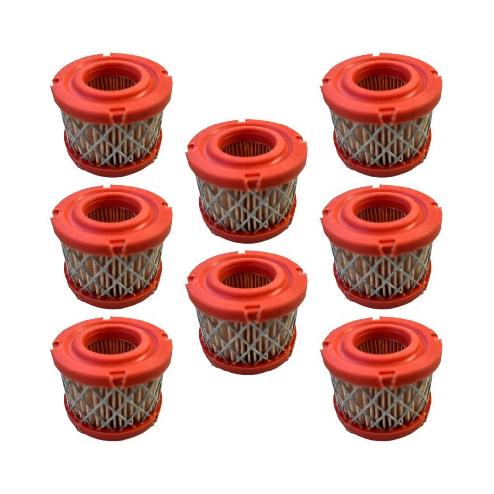 Kit 08 Elemento Filtrante Ar Odontologico Pressure Compressores