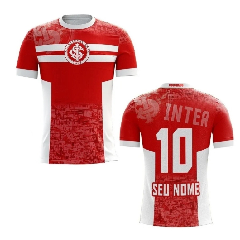 Camisa / Camiseta do Torcedor Internacional - Colorado - Inter - Torcedor - Futebol - Torcida