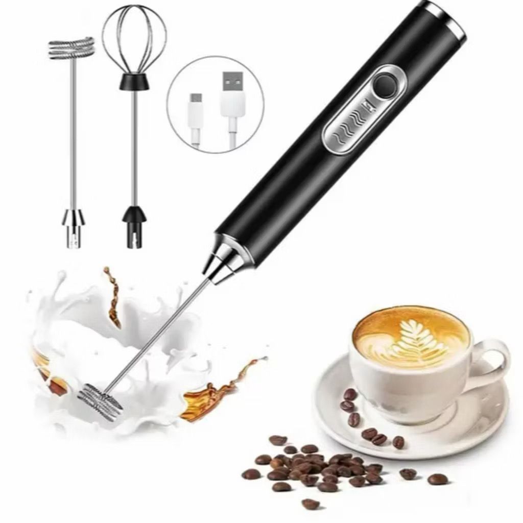 Batedor Misturador Mixer Elétrico para Bebidas Leite Café Clara de Ovo 2 em 1 em Oferta na Shopee