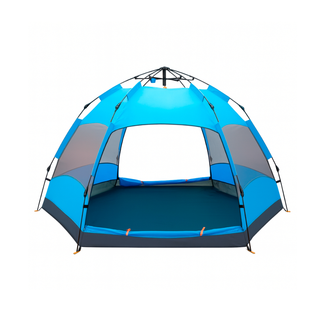 Barraca Camping Impermeável Automática 5/8 Pessoas Uso Duplo