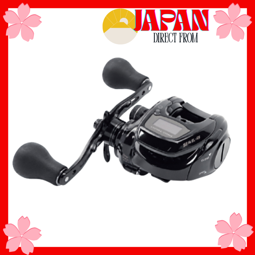 【Direct from Japan】 PRO TRUST SEAVEL-RS Digital Counter Baitcasting Reel Ika Metal Tai Rubber