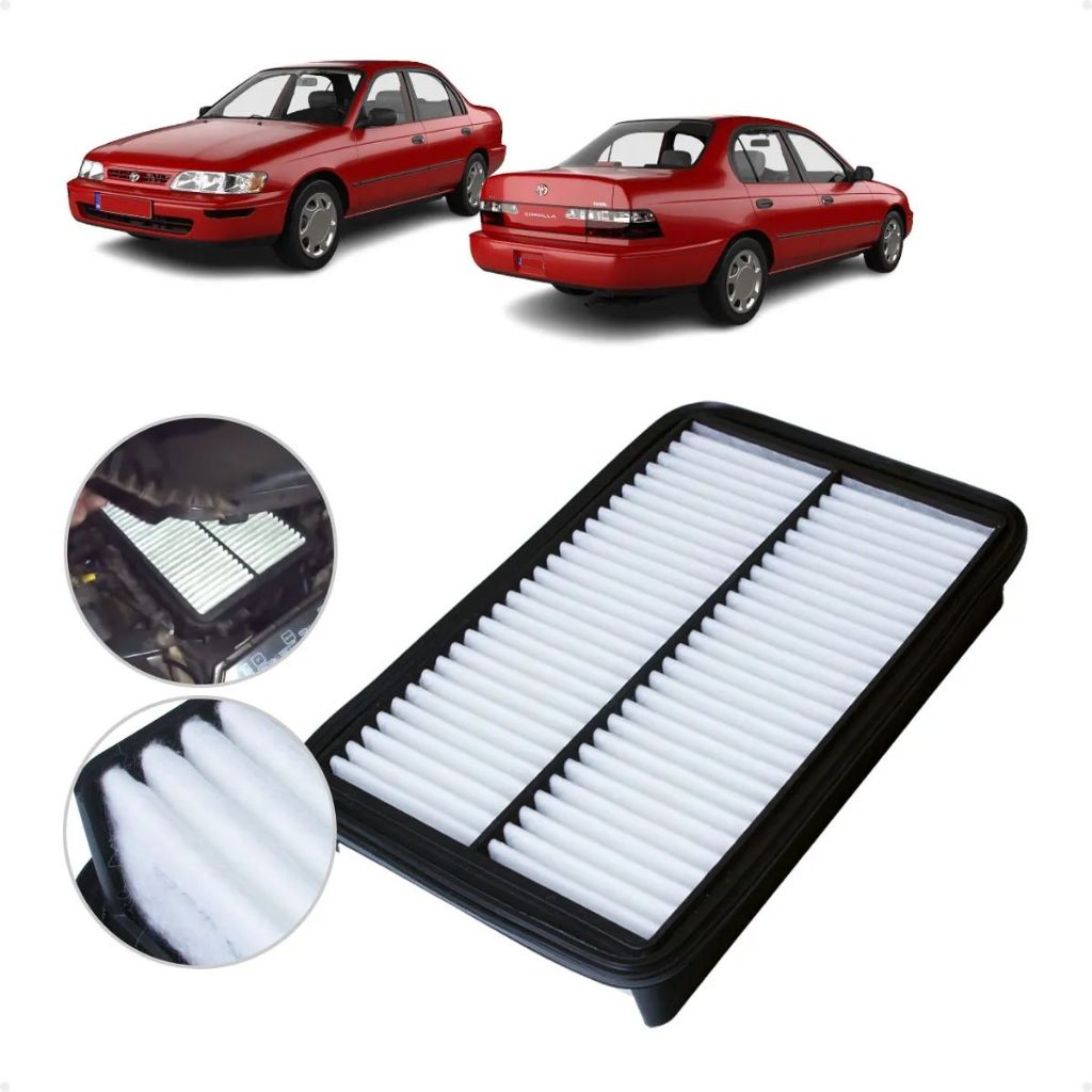 Filtro Ar Do Motor Toyota Corolla 1.8 1992 Até 2001