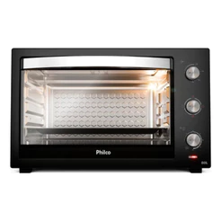 FORNO ELÉTRICO PHILCO 80 LITROS 1900W PRETO 127V 230 GRAUS