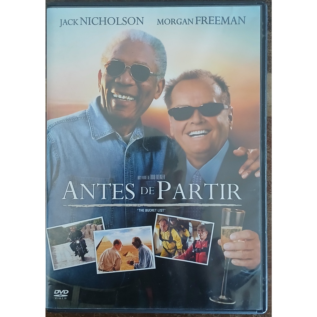 Dvd - Antes de Partir - Jack Nicholson Morgan Freeman