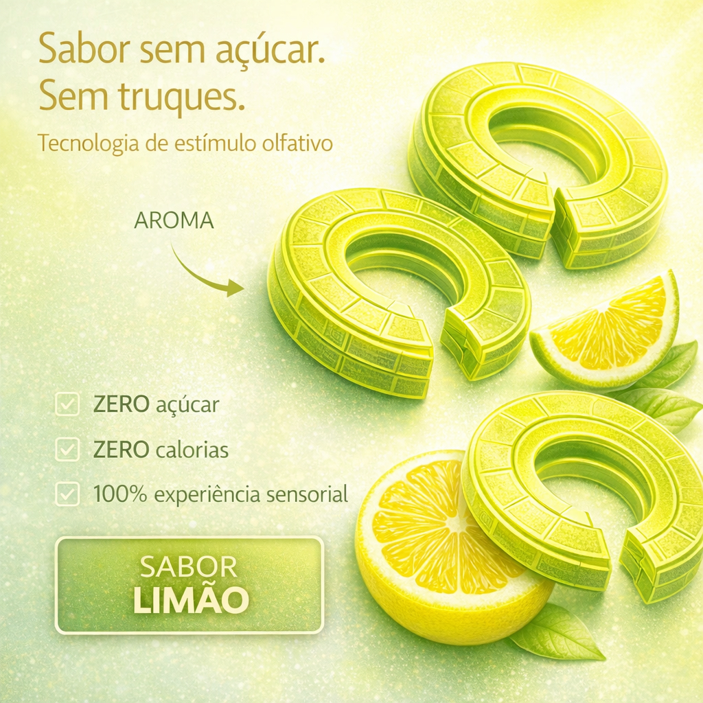 Cápsula de Aroma MyBest Limão  Hidratação em outro nível  a Inovação com Estímulo Olfativo para Garrafas.