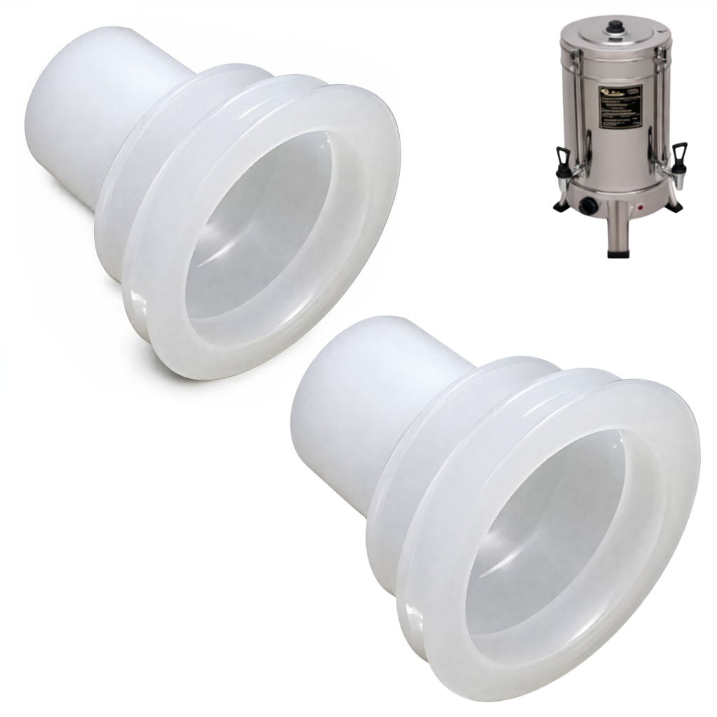 Jogo 2 Bicos Reparo Silicone Para Torneira da Cafeteira Monarcha