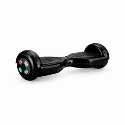 Hoverboard Skate Elétrico 6.5 Led Bluetooth Preto