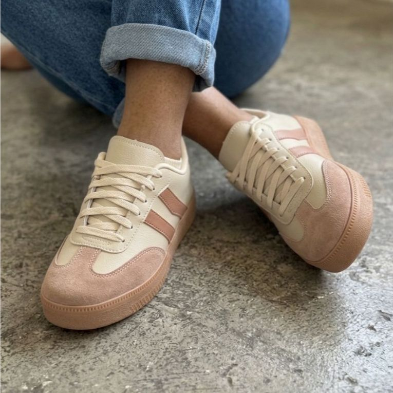 Tênis Feminino Casual Confortável  Lenna Calçados Solado Antiderrapante